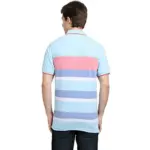 Rodamo Striped Casual Wear Slim Fit Half Sleeves Polo T Shirts for Men Fashion