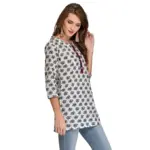 Rangmayee Women's Cotton Straight Kurta (51600-Beige)