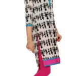 Rangmayee/Astitva Women Printed V-neck Calf Length Kurta (Medium)