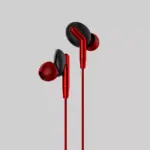 Swiss Military Raga Wired In the Ear (With mic - Yes, Red)