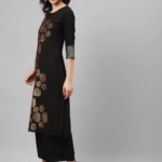 ZIYAA Women's Crepe Salwar Suit Set