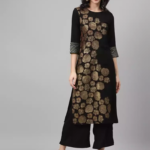 ZIYAA Women's Crepe Salwar Suit Set